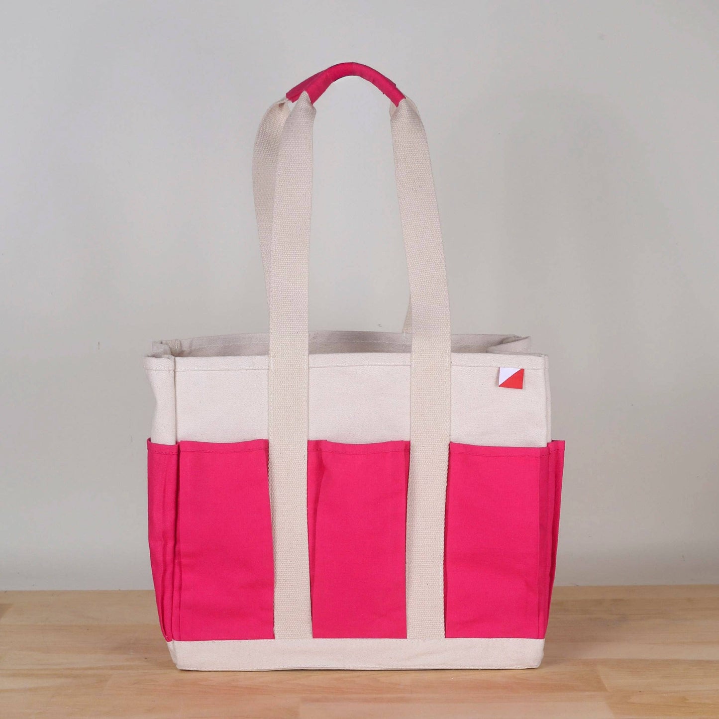 Pocket Tote Long Handle 8-Pocket Tote