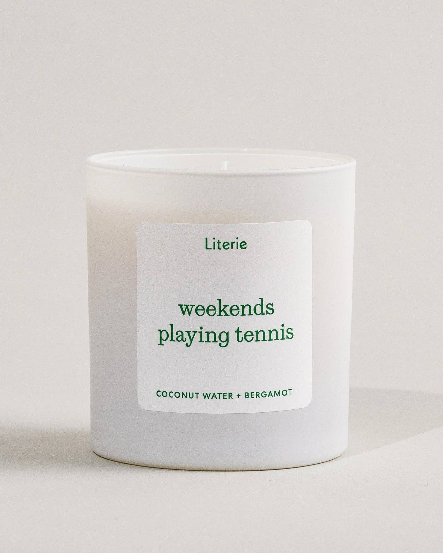 Weekends Playing Tennis