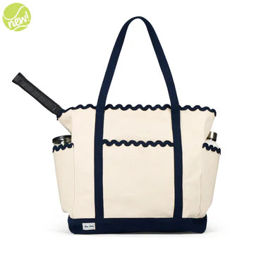 Scalloped Tennis Tote