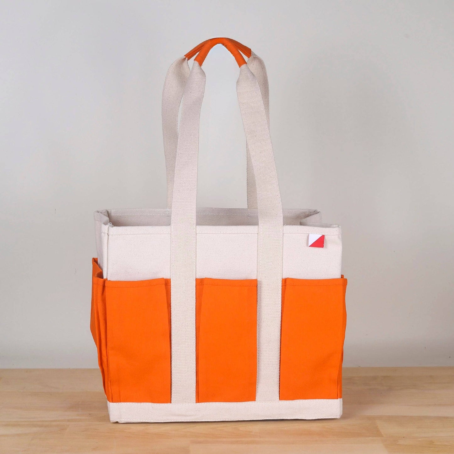 Pocket Tote Long Handle 8-Pocket Tote
