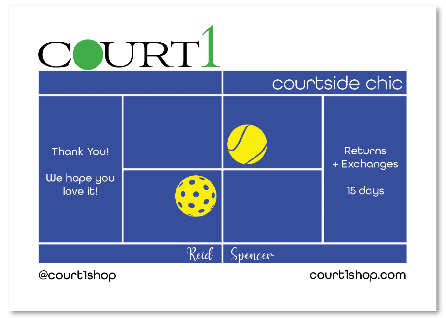 Court1 Gift Card