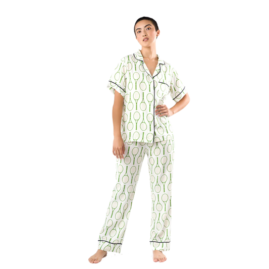 Tennis Time Pants PJ Set